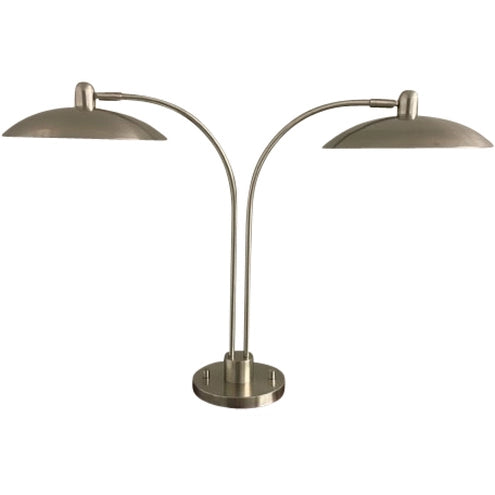 24.5-inch Ridgeline Natural Brass Table Lamp