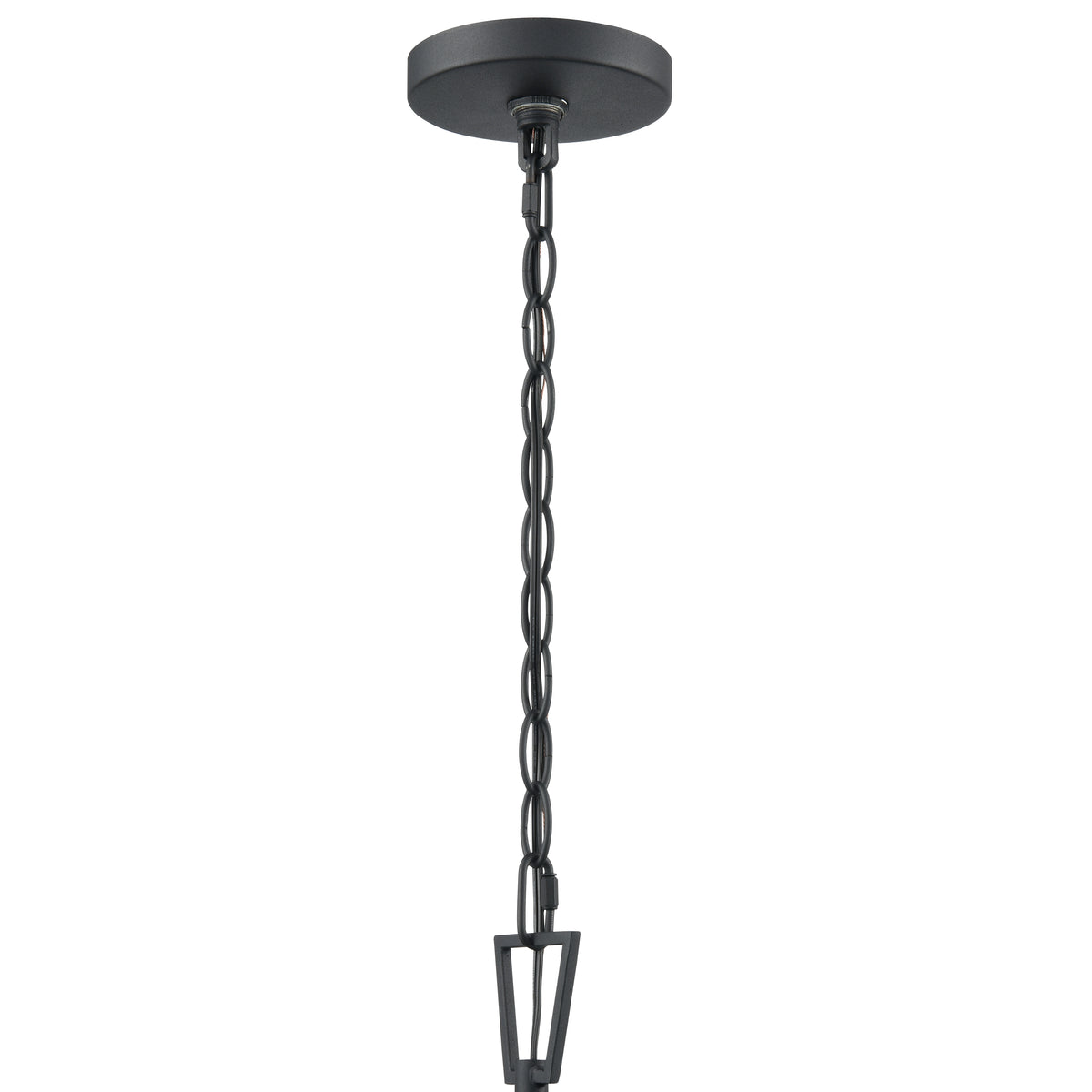 24.25'' Hylena Textured Black 4 Light Pendant