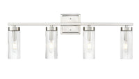29.75'' Iversen Brushed Nickel 4 Light Bath Vanity