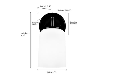 5'' Laphia Modern Gold 1 Light Wall Sconce