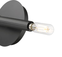 12.25'' Skyva Matte Black 2 Light Wall Sconce