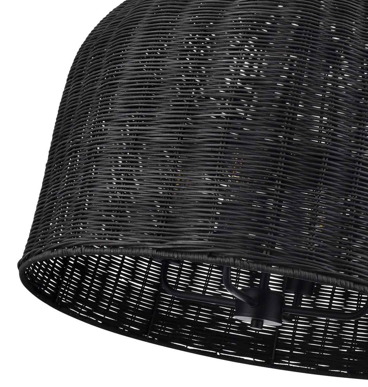 22.5'' Elise Matte Black 4 Light Pendant