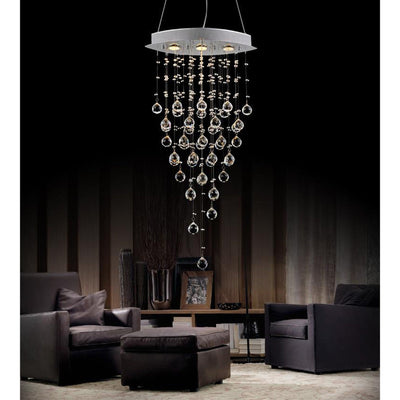 Robin 3 Light Chrome Chandelier