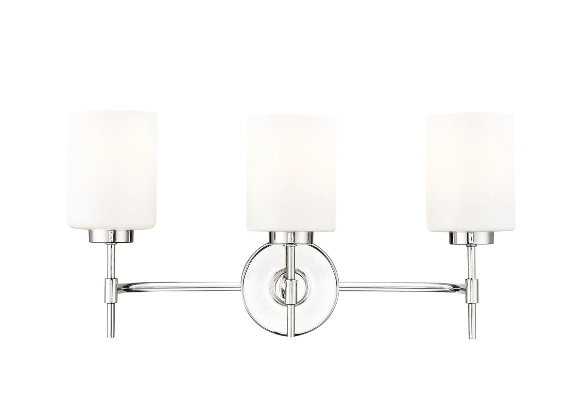 22'' Keylee Polished Nickel 3 Light Bath Vanity