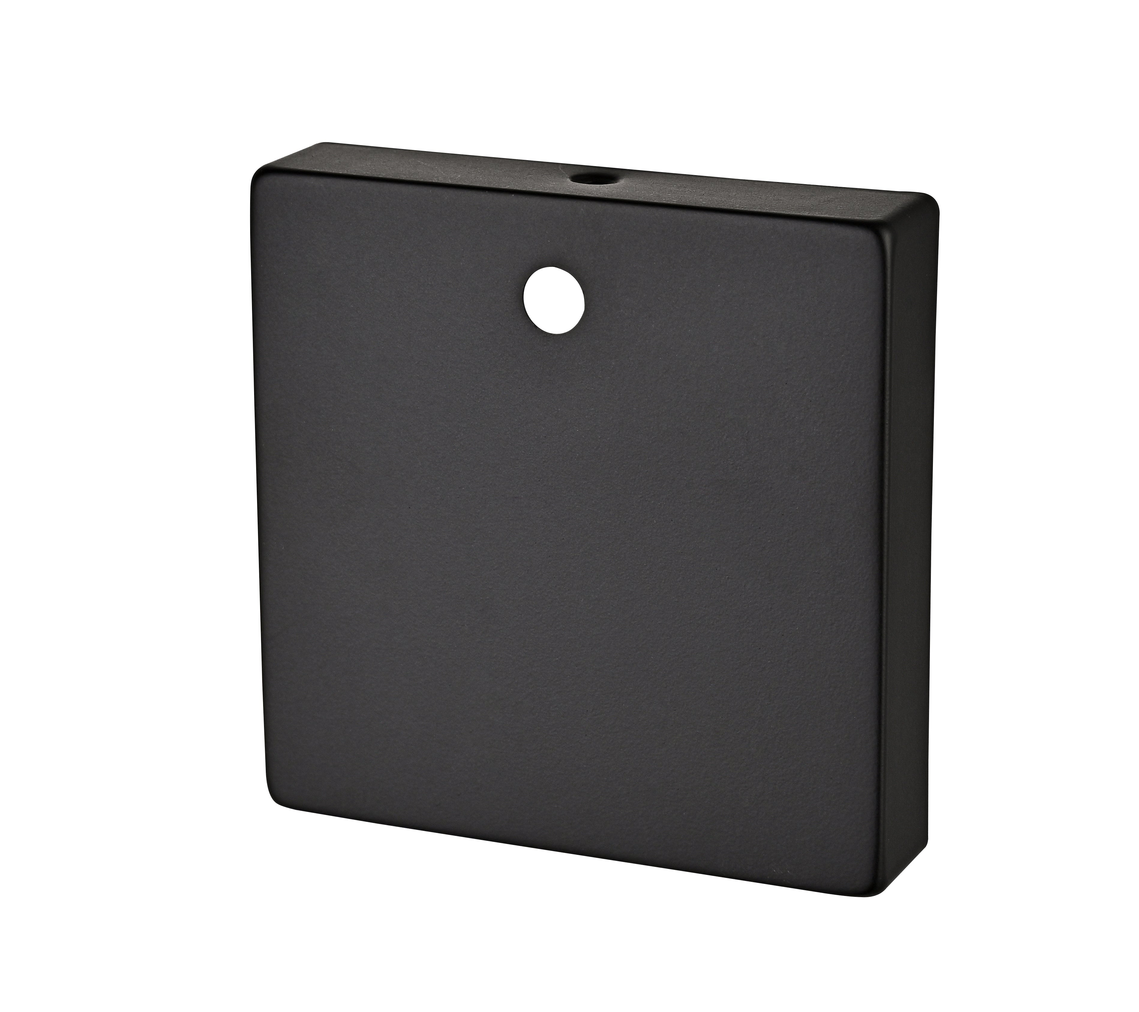 6.75-inch Strayhan Matte Black 1-Light Clear Glass Wall Sconce