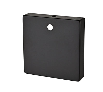 6.75-inch Strayhan Matte Black 1-Light Clear Glass Wall Sconce