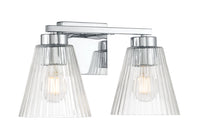 13.75'' Riville Chrome 2 Light Bath Vanity