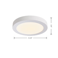 5-inch White Wall Light with 5-CCT Selectable White