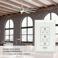 Hunter Universal Fan-Light Wall Control (Receiver Not Included)