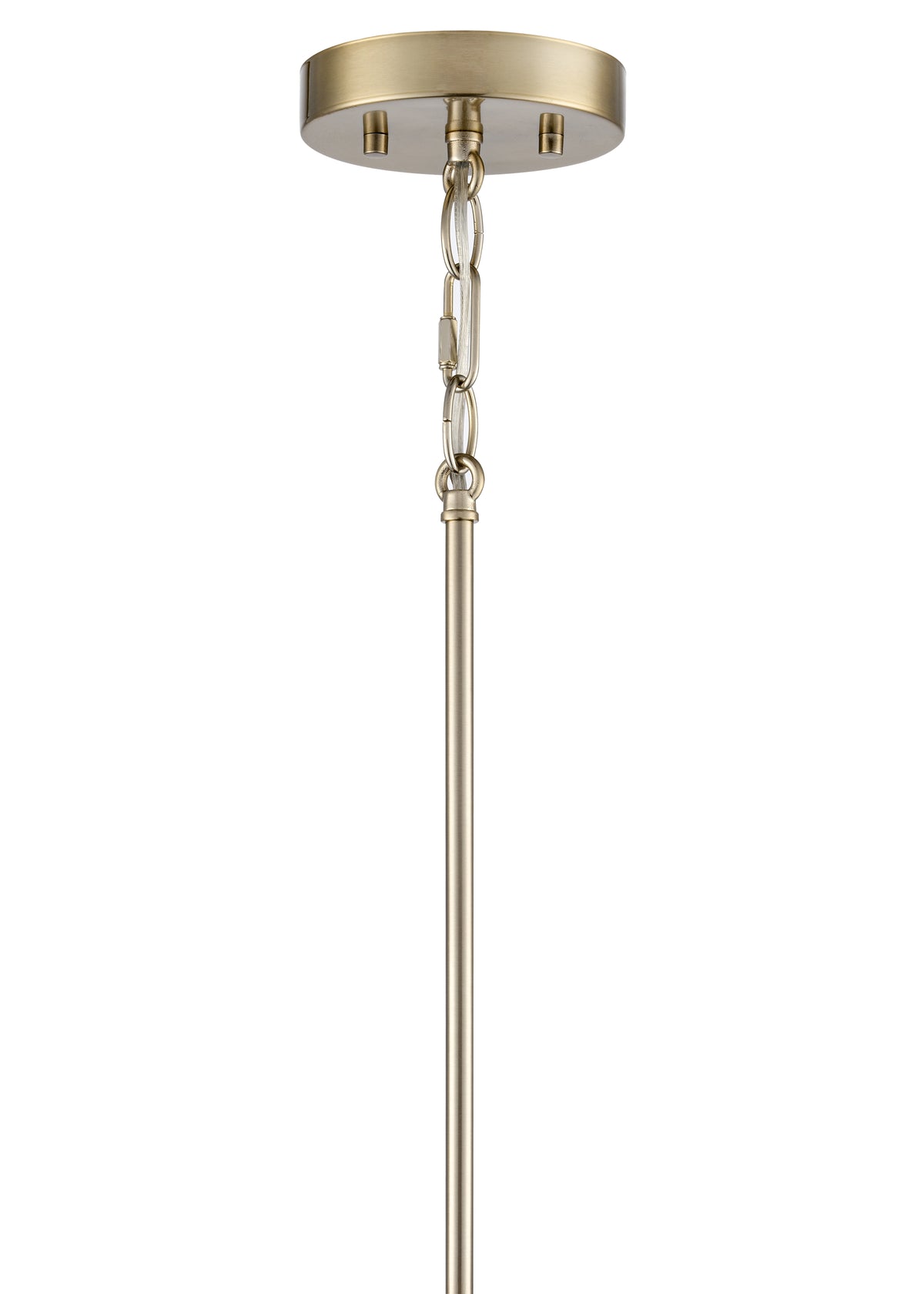 5.75-inch Strayhan Modern Gold 1-Light Clear Glass Pendant Light