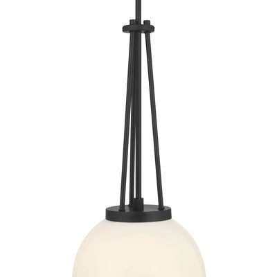 24'' Vellin Matte Black 1 Light Pendant