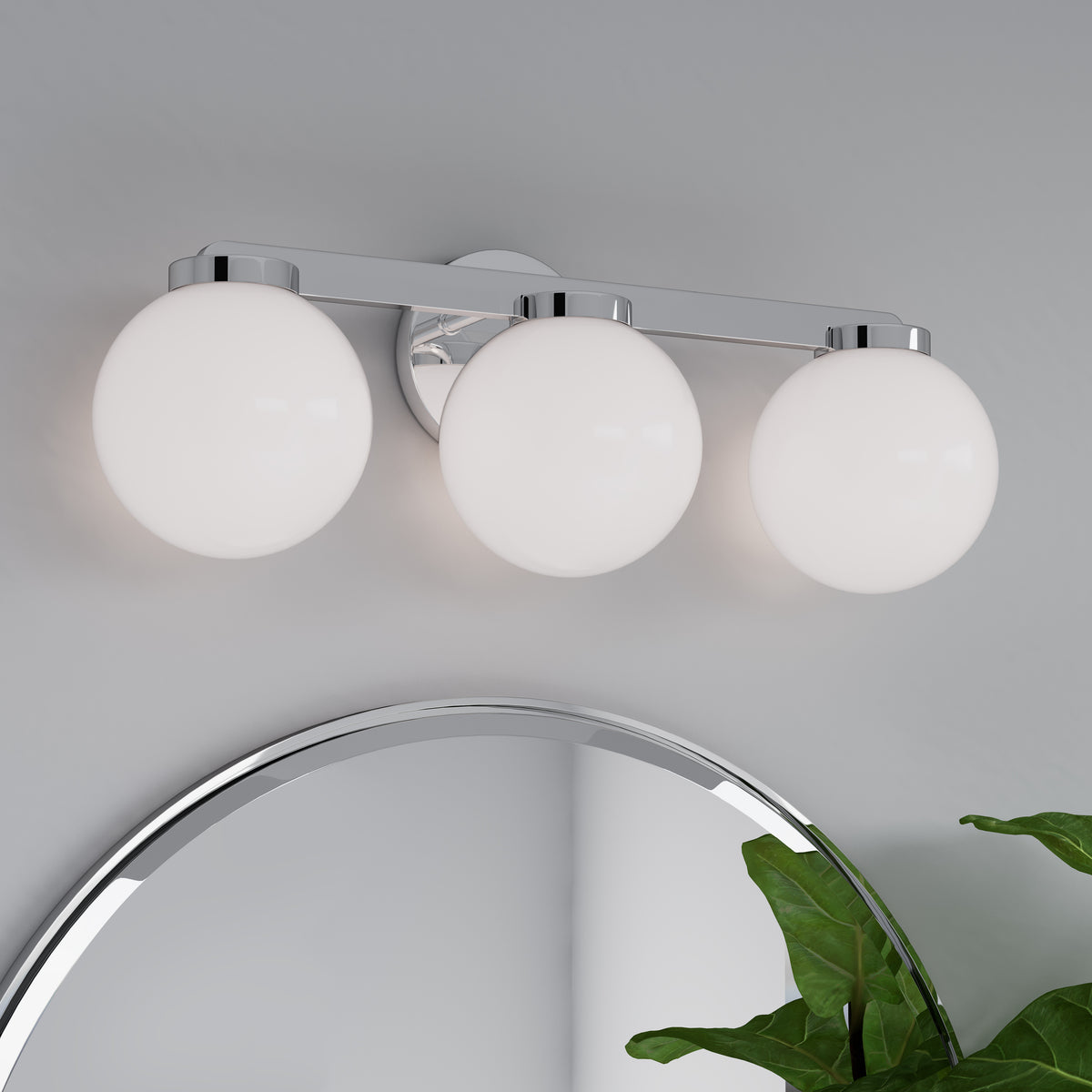 22'' Ardeva Chrome 3 Light Bath Vanity