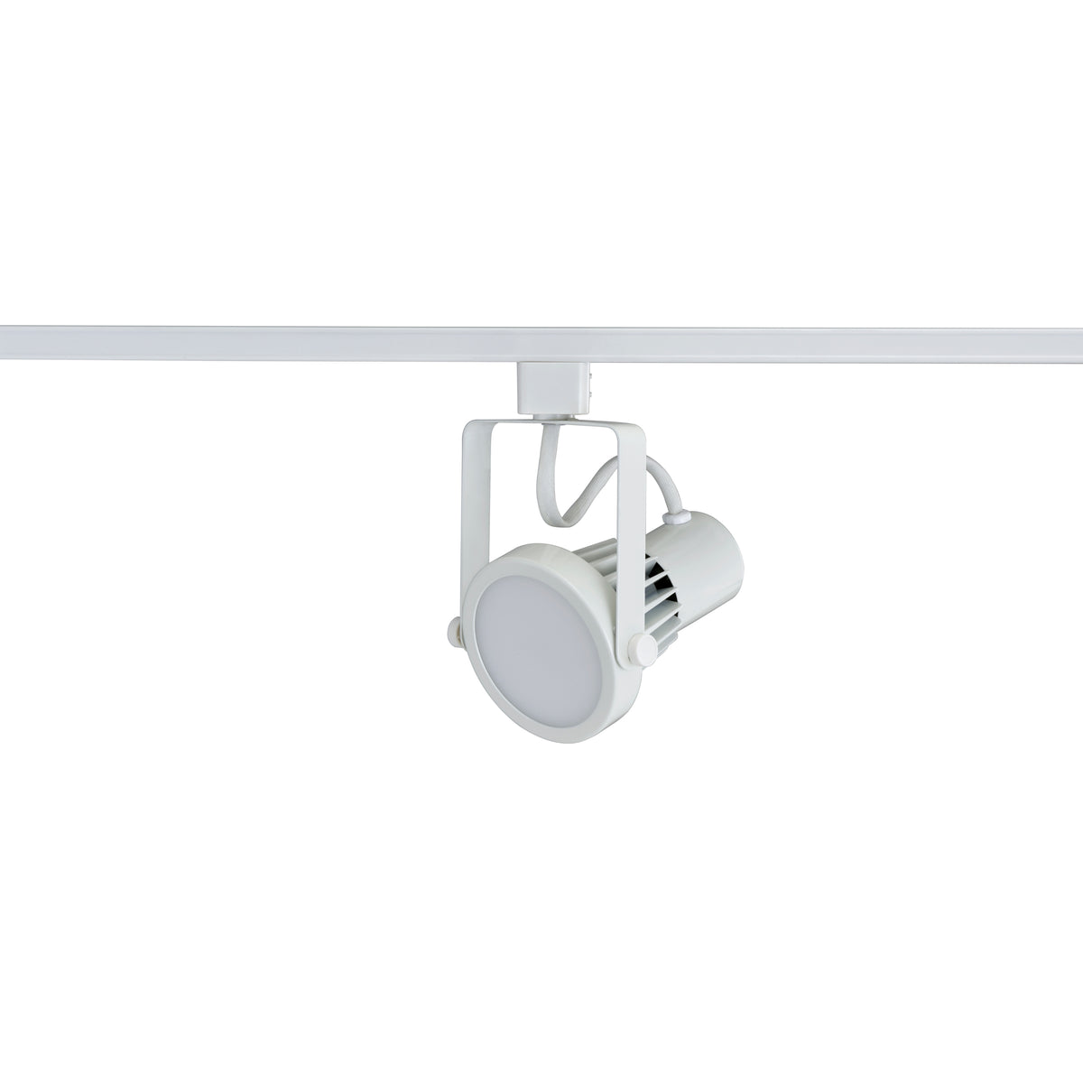 4-inch White Track Head with 3000K Light