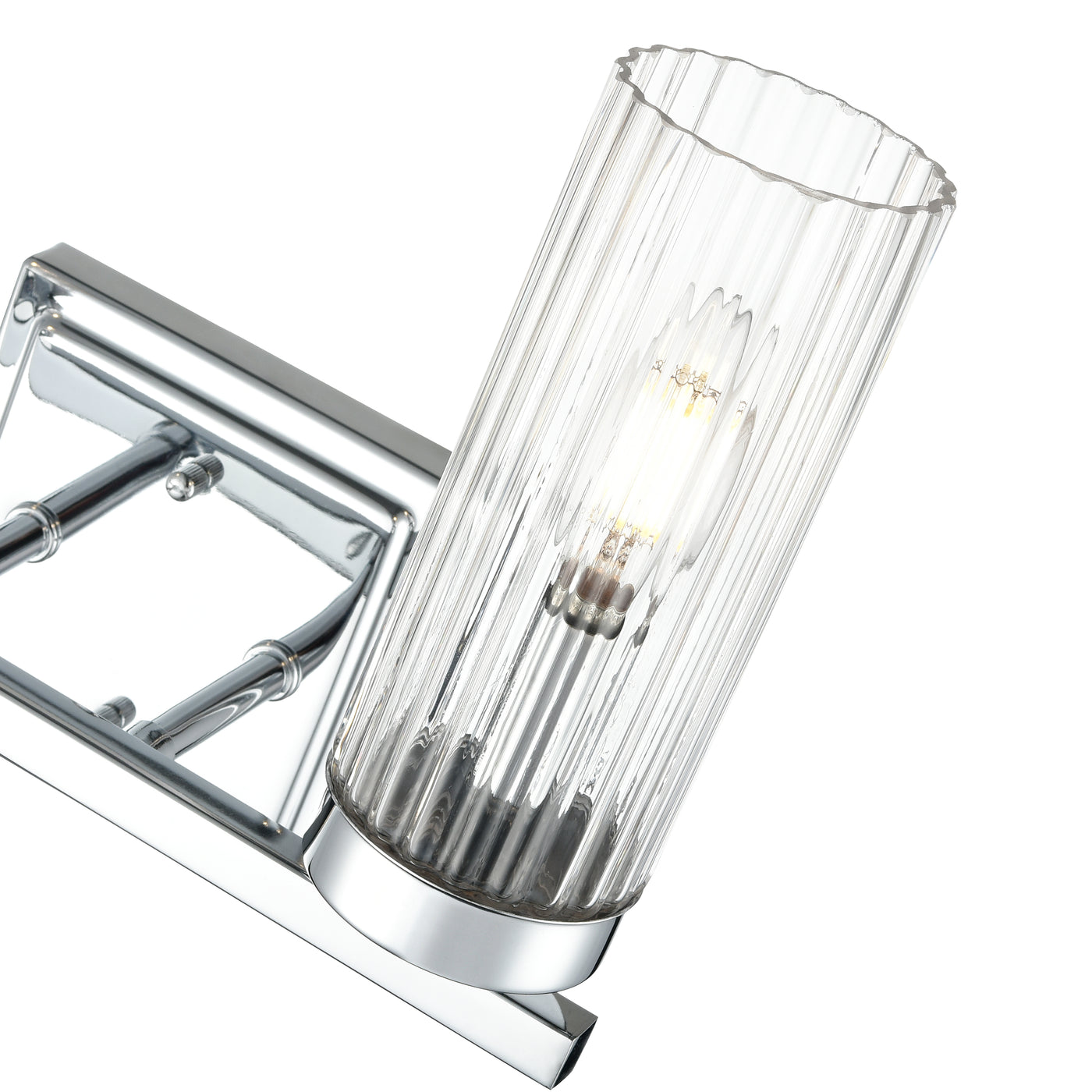 12.5'' Iversen Polished Chrome 2 Light Bath Vanity