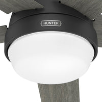 60 inch Aerodyne Wi-Fi ENERGY STAR® Matte Black Ceiling Fan with LED Light Kit and Handheld Remote
