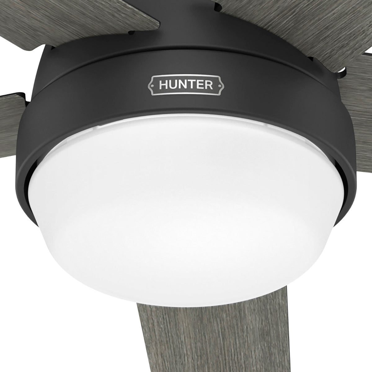 60 inch Aerodyne Wi-Fi ENERGY STAR® Matte Black Ceiling Fan with LED Light Kit and Handheld Remote