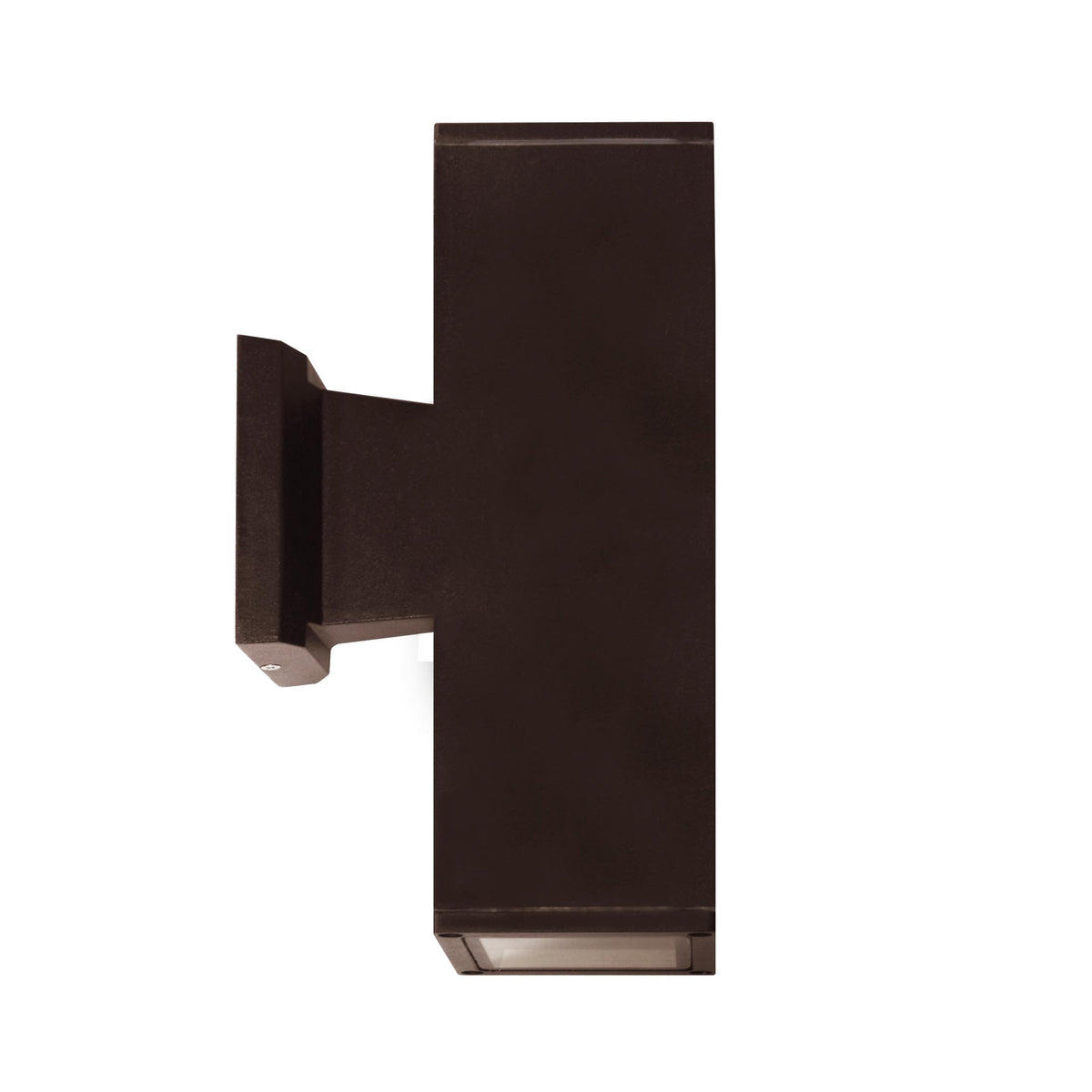 4-inch Oil Rubbed Bronze Outdoor Wall Light with 4000K Light, Clear Lens and 13W Output