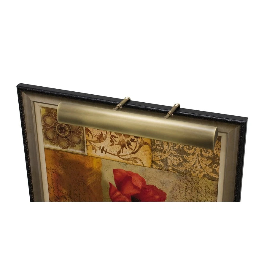 24-inch Classic Traditional Antique Brass Plug-In Picture Light