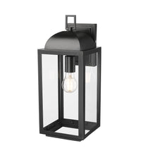 7'' Beaufort Powder Coated Black 1 Light Wall Sconce