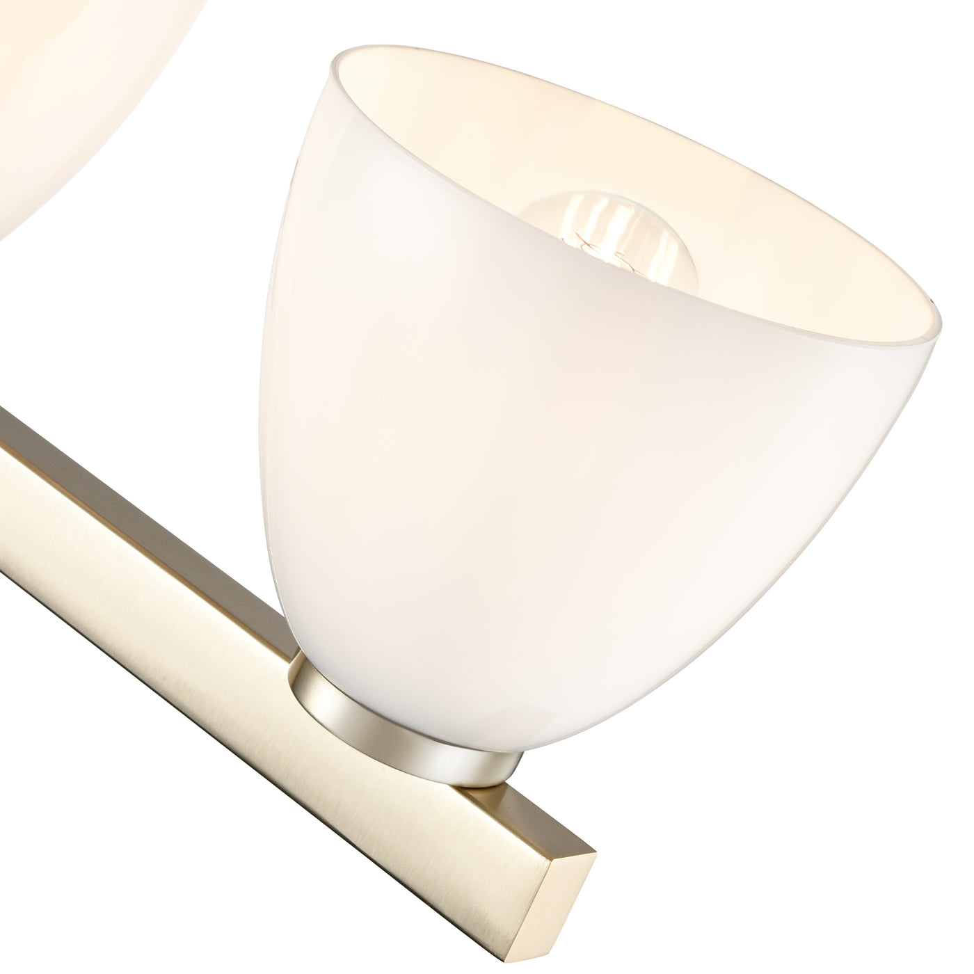 33'' Apria Modern Gold 4 Light Bath Vanity