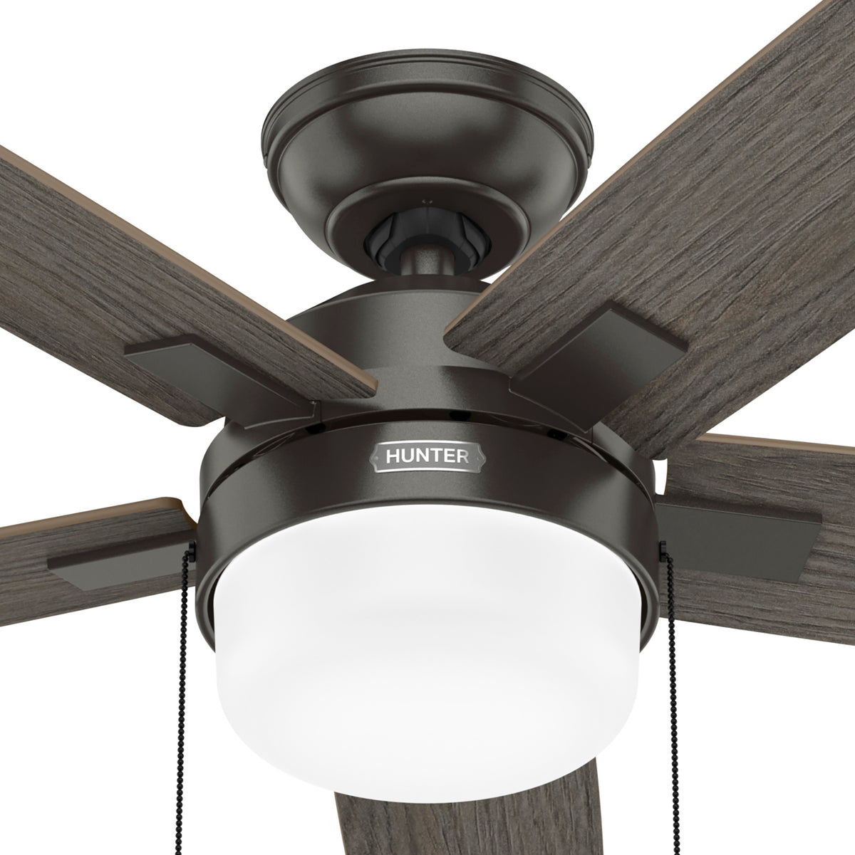 52 inch Anisten Noble Bronze Ceiling Fan with LED Light Kit and Pull Chain