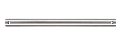 12-inch Brushed Nickel Fan Downrod with 120V Input