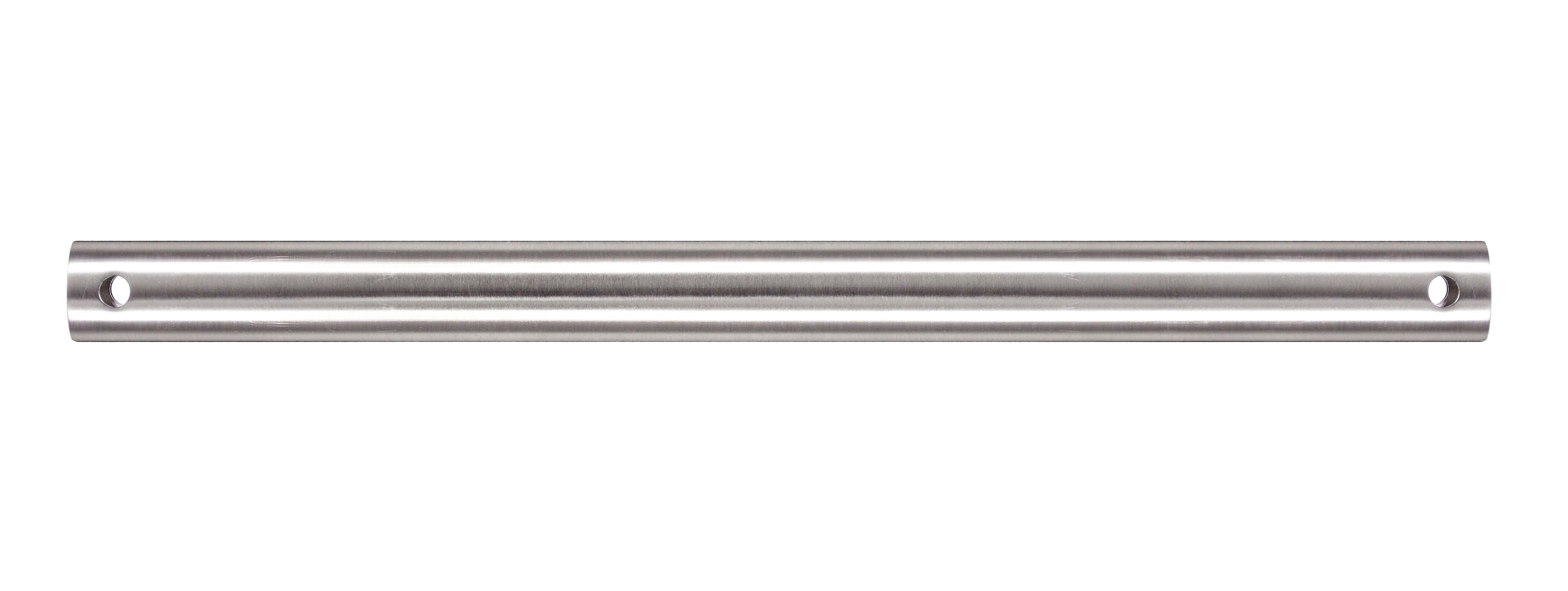 12-inch Brushed Nickel Fan Downrod with 120V Input