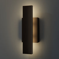 Canoga 13-inch 1-light Luxe Gold 3000K LED Wall Sconce with Metal Shade