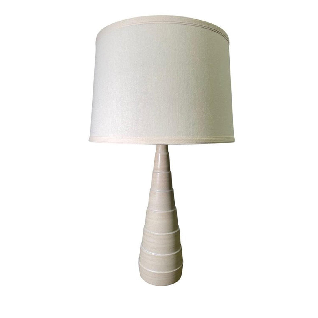27-inch Scatchard Oatmeal Table Lamp