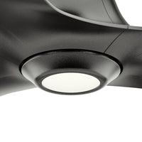 60 inch Arwen ENERGY STAR® Granite Damp Rated Ceiling Fan with LED Light Kit and Handheld Remote