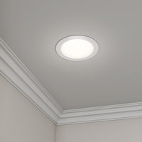 8-inch White Commercial Wall Light with 5-CCT Selectable White and 3W Output