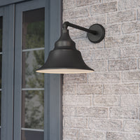 11.75'' Varnel Powder Coated Black 1 Light Wall Sconce