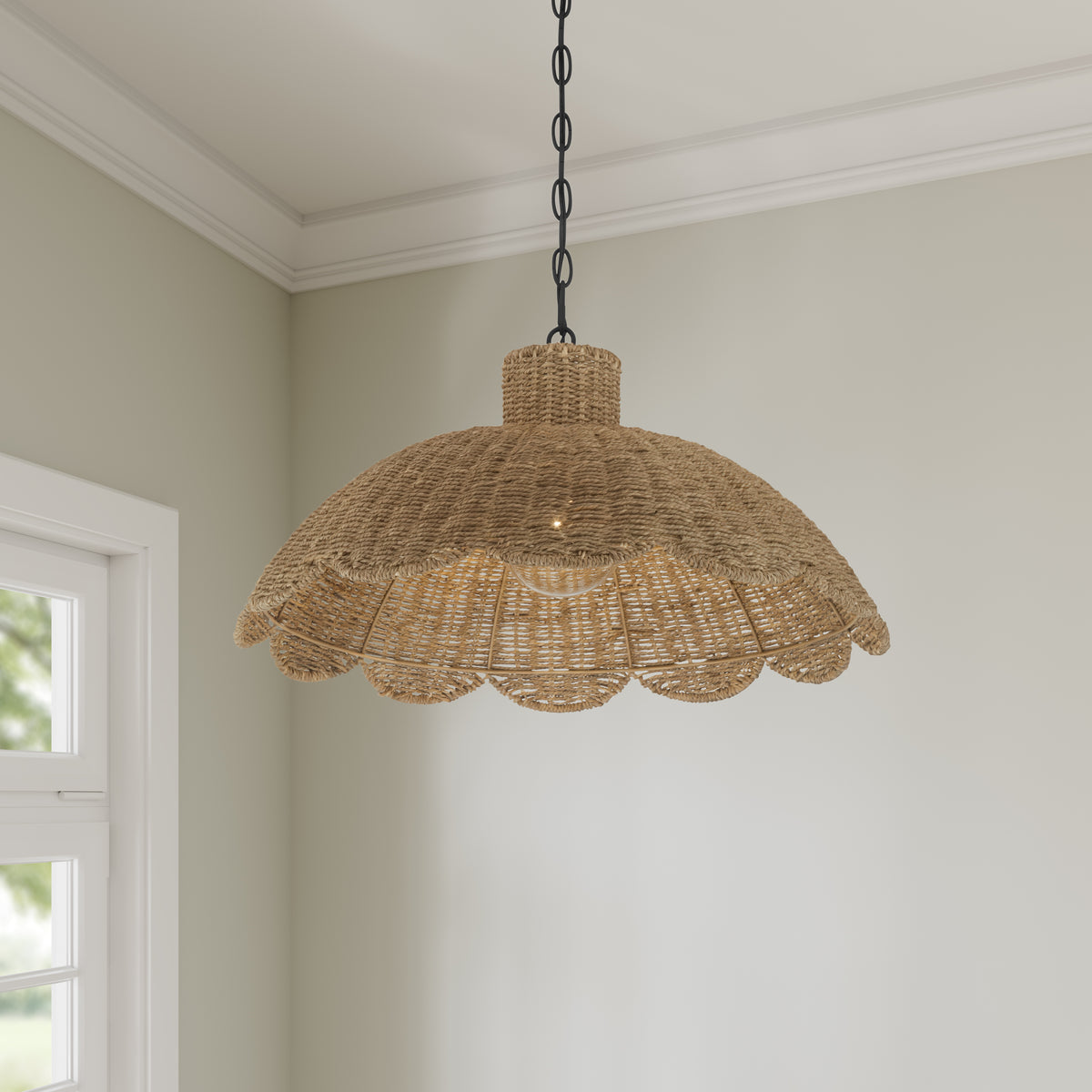 11.75'' Malura Matte Black 1 Light Pendant