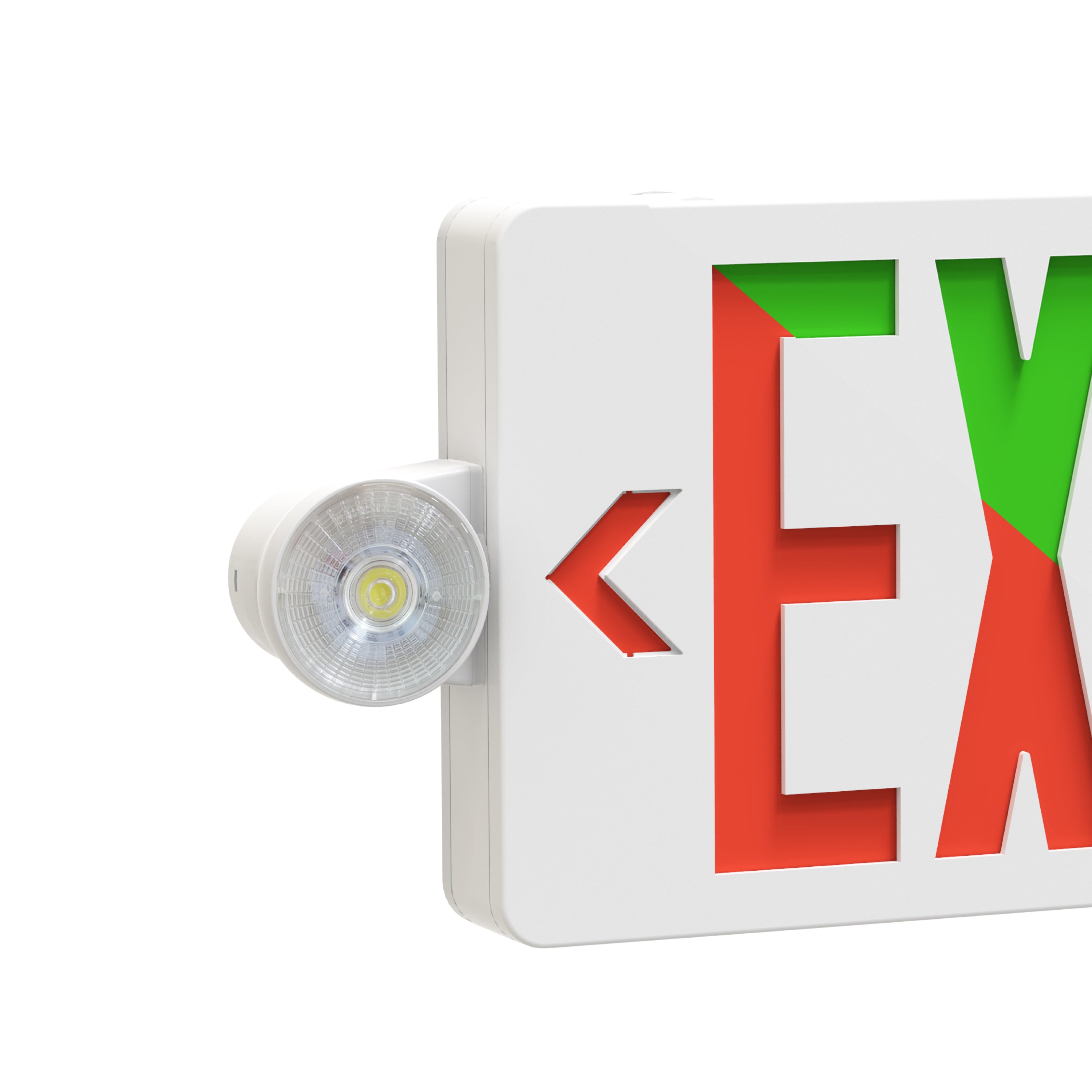 16.75-inch White Exit and Emergency Combo Light with 2.8W Output