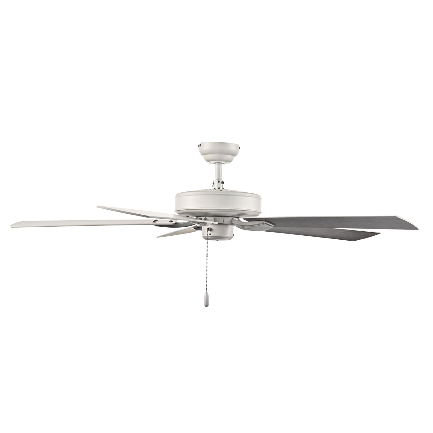 52 Inch Brisden AC Matte White Indoor Ceiling Fan 5-Blade Reversible