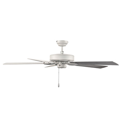 52 Inch Brisden AC Matte White Indoor Ceiling Fan 5-Blade Reversible
