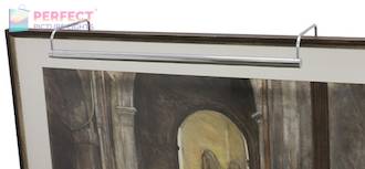 84-inch Slim-Line Chrome Plug-In Picture Light