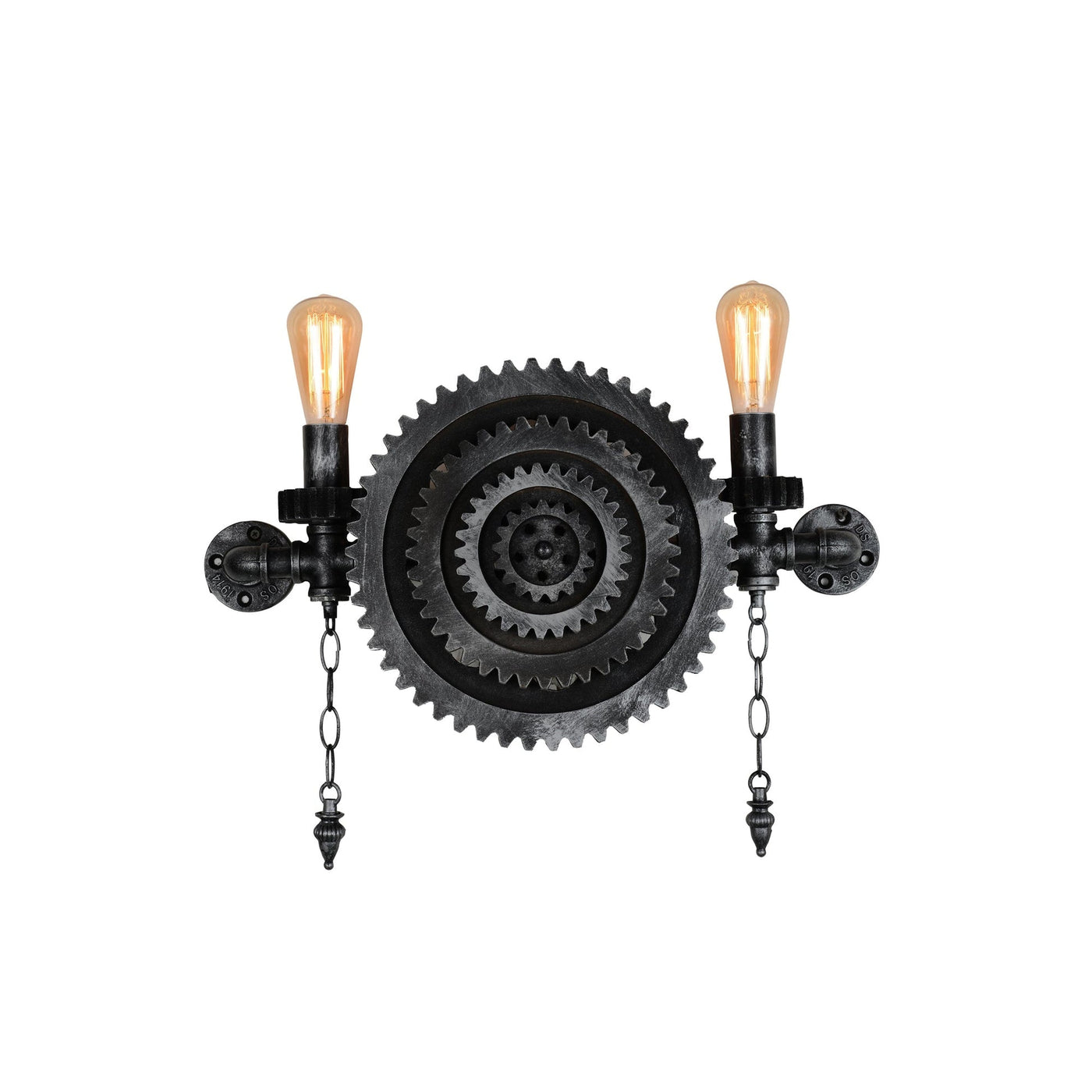 Soto 2 Light Gray Wall Sconce