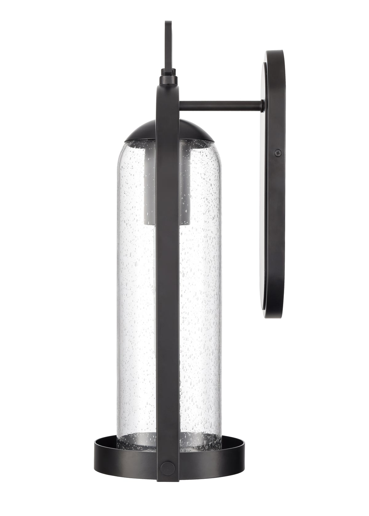 8.25'' Luxio Powder Coated Black 1 Light Wall Sconce