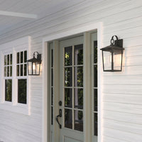 7'' Fetterton Powder Coated Black 1 Light Wall Sconce