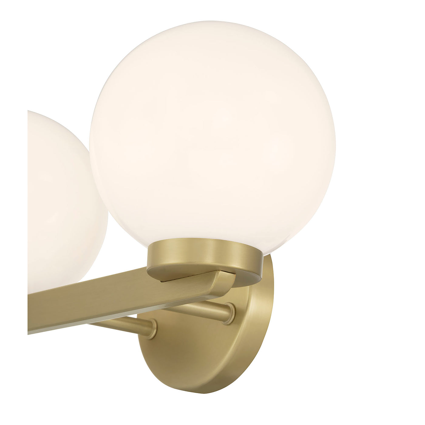 14'' Ardeva Vintage Brass 2 Light Bath Vanity