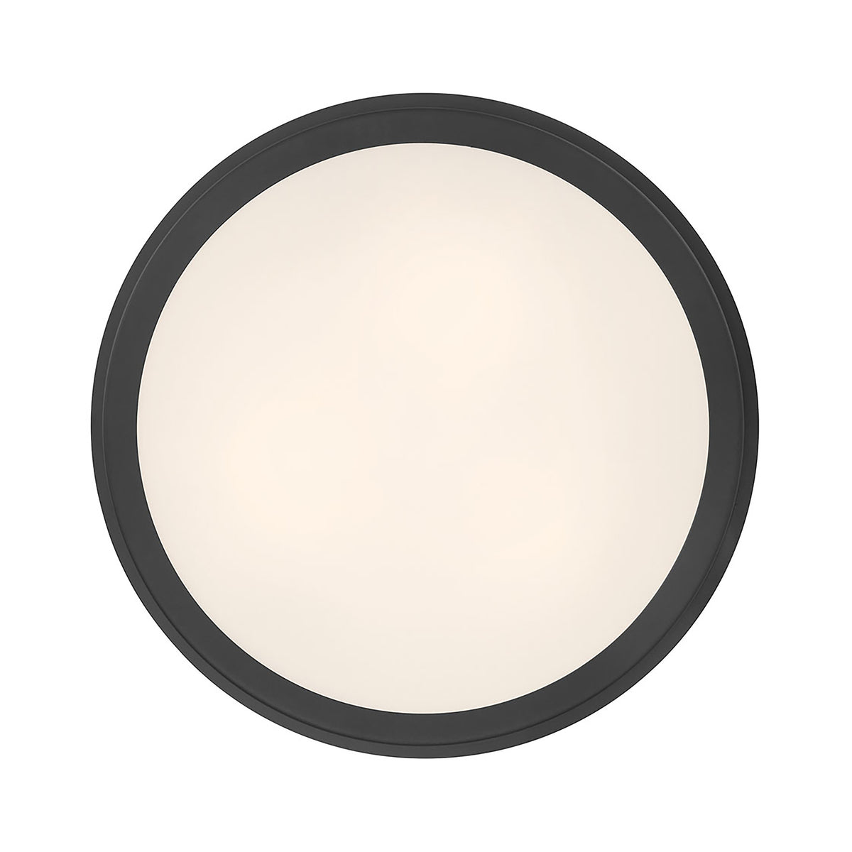 4.5'' Stralara Matte Black 2 Light Flush Mount
