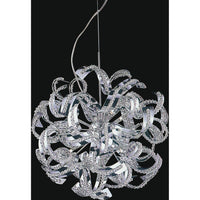 Swivel 14 Light Chrome Chandelier