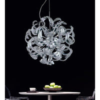 Swivel 14 Light Chrome Chandelier