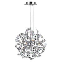 Swivel 18 Light Chrome Chandelier