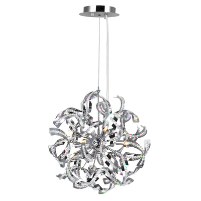Swivel 18 Light Chrome Chandelier