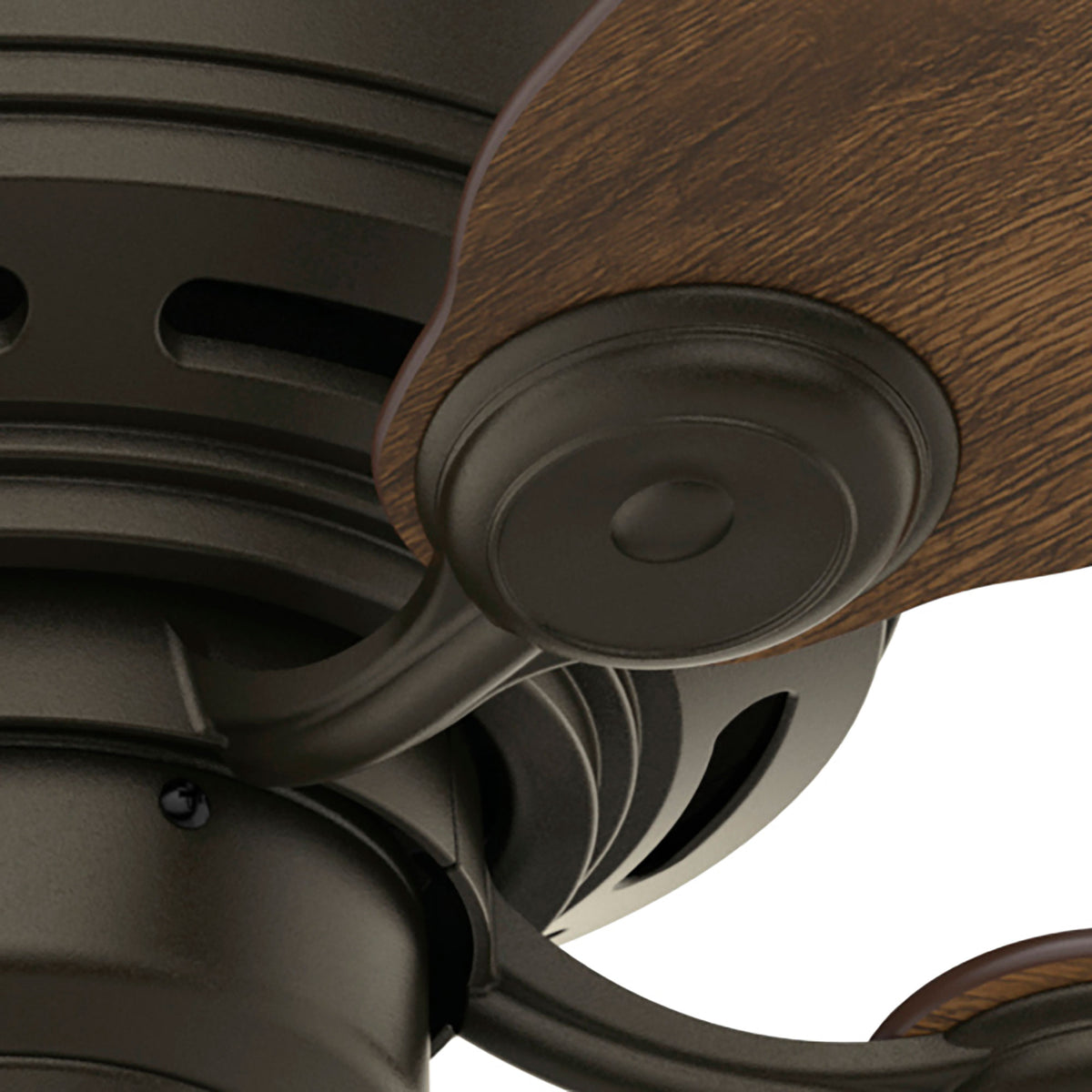 42 inch Low Profile New Bronze Low Profile Ceiling Fan and Pull Chain