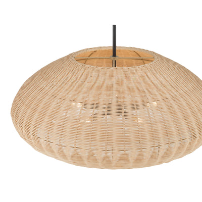 11.25'' Natora Matte Black 5 Light Pendant
