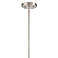 11'' Laphia Brushed Nickel 3 Light Chandelier