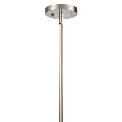 11'' Laphia Brushed Nickel 3 Light Chandelier
